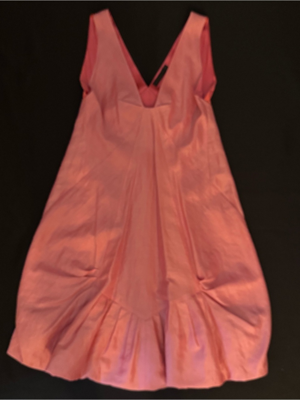 Vintage Donna Karan Sleeveless Pink Bubble Dress / 6